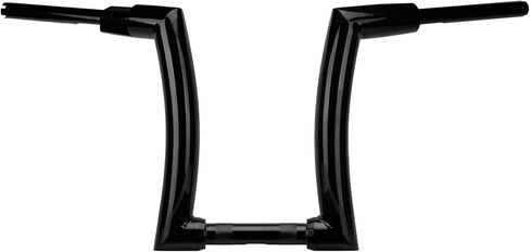 LKV 14 "Rise Ape Hangers 1-1/4" Fat Bar 1.25 "Clamp Ape Hangers المقود متوافق مع Harley Dyna Softail Sportster 48 XL 883 1200، 1994-2022 Road King، 1998-2013 Road Glide in Kuwait