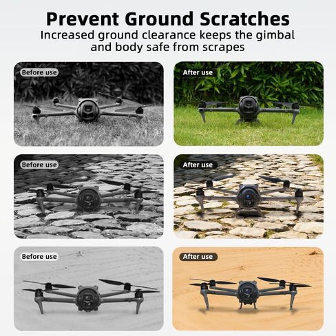معدات الهبوط BTG لملحقات DJI Mavic 4 Pro بدون طيار ملحقات أرجل الهبوط in Kuwait