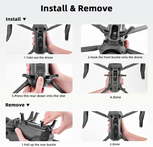 معدات الهبوط BTG لملحقات DJI Mavic 4 Pro بدون طيار ملحقات أرجل الهبوط in Kuwait