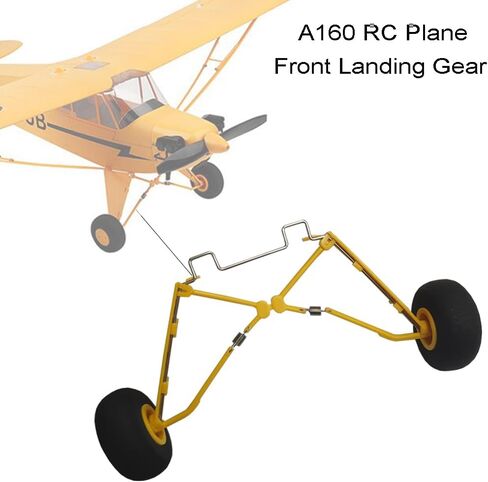 معدات الهبوط الأمامية لطائرة RC متوافقة مع ملحقات استبدال عجلة الطائرة A160 J3 RC in Kuwait