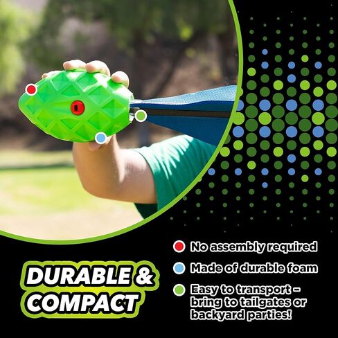 Stomp Rocket XL LED Whistle Missile - Whistling Foam Football with Tail - Fun Backyard Outdoor & Indoor Kids Toys Gifts for Boys & Girls - Sports Play Toys for Ages 3+ in Kuwait