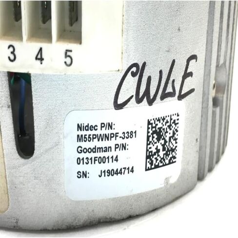 بديل لوحدة SELECTECH M55PWNPF-3381 ECM فقط 1HP 120V 0131F00171 CWLE مستعملة #W097 #مستعملة #مختبرة in Kuwait