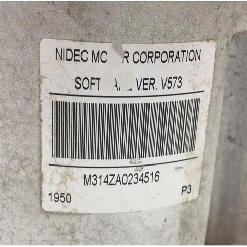 Replacement for NIDEC M55PWNRH-3405 Programmable ECM Module ONLY 0131F00113 V573 CWLE Used W555A #Used #Tested in Kuwait
