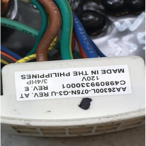 Replacement for NIDEC M55PWNRH-3405 Programmable ECM Module ONLY 0131F00113 V573 CWLE Used W555A #Used #Tested in Kuwait