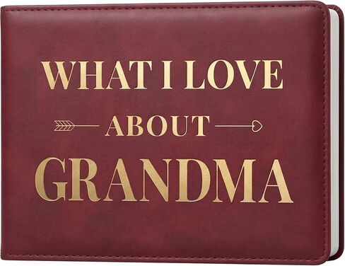 What I Love About Mom Leather Book – A Fill-In-The-Blank Keepsake Journal Gift for Mom Birthday Mother's Day Christmas in Kuwait
