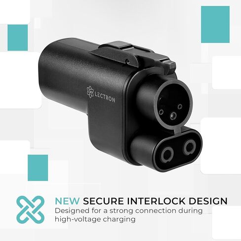 حزمة Lectron - محول NACS إلى CCS مع التعشيق لشواحن Tesla الفائقة ومحول Tesla إلى J1772 لموصلات Tesla عالية الطاقة وشواحن الوجهة والموصلات المحمولة لـ J1772 EVs in Kuwait