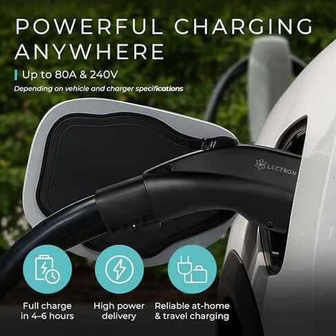 حزمة Lectron - محول السيارة الكهربائية NACS إلى CCS مع التعشيق المتوافق مع شواحن Tesla الفائقة ومحول الشحن NACS إلى J1772 EV للسيارات الكهربائية J1772 - معتمد من UL 2252 in Kuwait