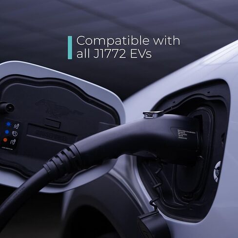 Lectron Bundle - NACS to CCS Electric Vehicle Adapter with Interlock (500A/1,000V) Compatible with Tesla Superchargers & Level 1 J1772 Charger (WiFi Version) 120V, 15 Amp, NEMA 5-15 Plug for J1772 Evs in Kuwait