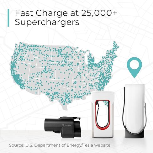 Lectron Bundle - NACS to CCS Electric Vehicle Adapter with Interlock (500A/1,000V) Compatible with Tesla Superchargers & Level 1 J1772 Charger (WiFi Version) 120V, 15 Amp, NEMA 5-15 Plug for J1772 Evs in Kuwait
