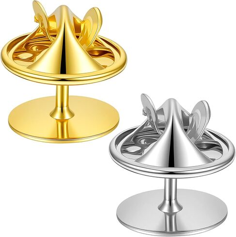 60 Pairs Butterfly Tie Tacks, Gold & Silver Replacement Pins for Craft Making, DIY Crafts Cloth Decoration, Lapel Pins, Tie Bars in Kuwait