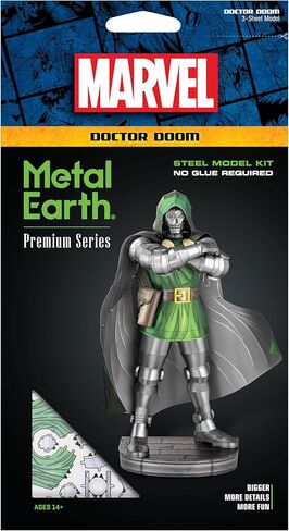 Metal Earth Fascinations Premium Series Marvel Doctor Doom 3D Metal Model Kit in Kuwait