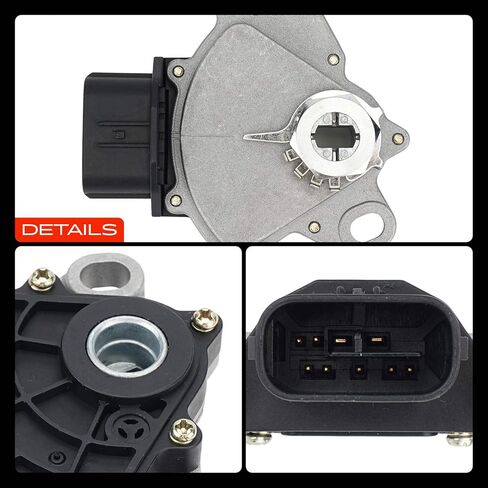 A-Premium Neutral Safety Switch Compatible with Toyota Corolla 2009-2015, Matrix 2009-2014, Yaris 2010-2018 & Pontiac Vibe 2005-2006/2009-2010, 2+7 Pins in Kuwait