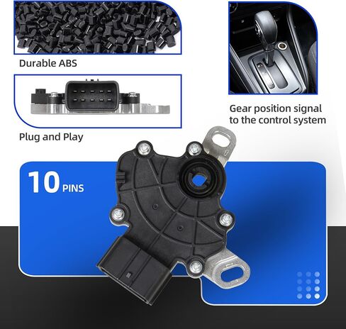 مفتاح أمان محايد ناقل الحركة 28900RCL003 متوافق مع Honda Accord 2003-2012، Civic 2006-2014، Crosstour CR-V Element Fit، Acura ILX RSX TSX استبدال OE 28900PPV013 in Kuwait