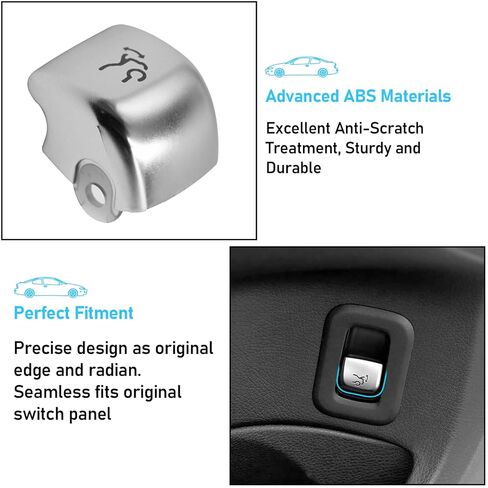 TTCR-II Tailgate Release Switch Button for Mercedes C Class W205 2015-2021 and GLC Class 2016-2022, 1 PC Rear Trunk Lid Control Button for Mercedes E Class 2017-2023/S Class 2014-2020/CLS 2019-2023 in Saudi Arabia
