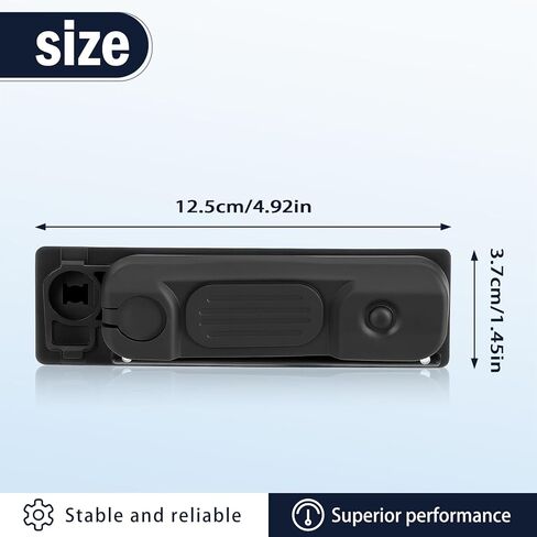 5810A090 Rear Hatch Release Switch Replacement for M-itsu-bishi Outlander Sport ASX RVR 2011-2020 Exterior Tailgate Trunk Boot Open Button with Smart Entry in Kuwait