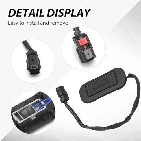 SYOWADA 22862011 مفتاح تحرير فتحة الجذع، بديل لسيارة شيفروليه إكوينوكس 2010-2017، بديل لسيارة GMC Terrain 2010-2017، يستبدل 20758237 in Kuwait