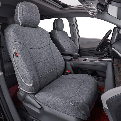أغطية مقاعد السيارة Coverdream تناسب 2021-2026 Toyota Sienna LE، XLE (8 مقاعد) فان، مقعد الصف الثاني مع مقعد متوسط ​​قابل للإزالة، واقي مقعد بوليستر مقاوم للأشعة فوق البنفسجية قابل للتنفس (مجموعة كاملة، رمادي) in Kuwait