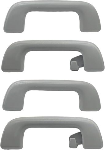مقبض سحب للسقف الداخلي للسائق الأمامي والخلفي من at such 4 قطع مناسب لسيارة Toyota Corolla 4Runner Yaris Prius RAV4 2005-2021 استبدال مقابض الإمساك الداخلية لـ 74610-52030 74610-52020 in Kuwait
