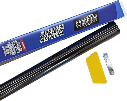 Nano Carbon Window Tint Film Roll, 2-Ply Color Stable True Black Automotive Window Tinting, 99% UV & Heat Rejection, Easy Heat Shrink, Anti-Scratch Car Sun Shade 20% VLT, 36inch x 100ft in Kuwait
