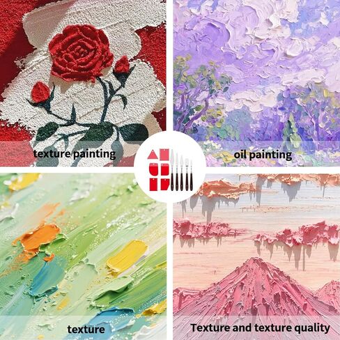 11Pcs Pallet Knife Set, Professional Palette Knives for Acrylic Paint, Stainless Steel Paint Spatula With 6 Plastic Scrapers Paint Tool for Oil, Canvas, Acrylic Painting and Cake in Kuwait