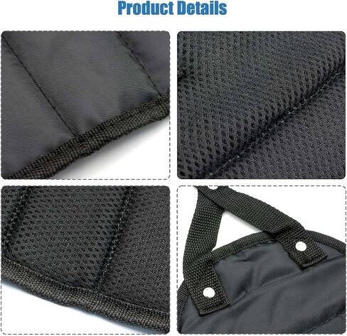 Foot Hammock for Plane Travel, Portable Airplane Foot Rest, Adjustable Leg Hammock Flight Trips, Perfect Airplane Footrest to Relax Feet, Ideal for Long Flights, Home & Office (Black) in Kuwait
