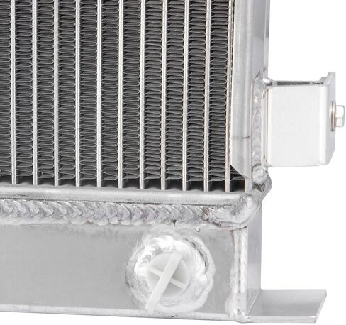 مروحة كفن مشعاع ألومنيوم رباعية النواة متوافقة مع ارتفاع مخزون Ford Flat Head V8 لعام 1932 في الولايات المتحدة in Kuwait