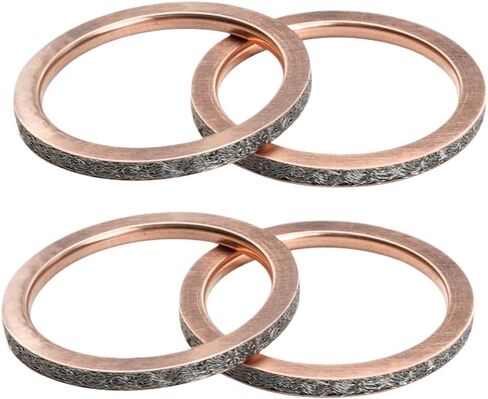 Metal Header Gasket Compatible With FZ-07 15-17 MT-07 18-22 XSR700 18-21 2023 XTZ07 Tenere 700 21-23 YZF-R7 22-23 in Kuwait