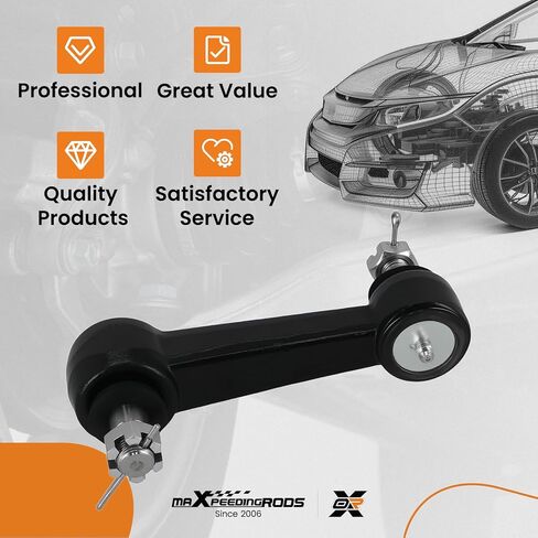 ذراع maxpeedingrods K6247T الأمامي لـ Chevy C10 C20 C30 P20 P30 R10 R20 R30 GMC C1500 C2500 C3500 P2500 P3500 R1500 R2500 R3500 1983-1999، مجموعة ذراع التوجيه الخامل in Kuwait