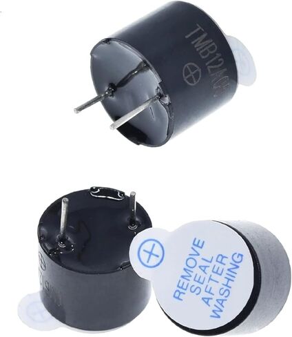 10pcs 5v Active Buzzer Magnetic Long Continous Beep Tone 12*9.5mm in Kuwait