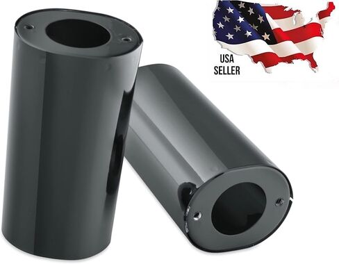 جديد 45591-02 1980-2013 Touring Baggers Harley BLACK Upper Fork Slider Covers Davidson Cow Bells Street Glide Road King Tri Electra Ultra VT 24-1752 1986-2017 Softail Fat Boy Heritage Slim 1949-1984 FL in Kuwait