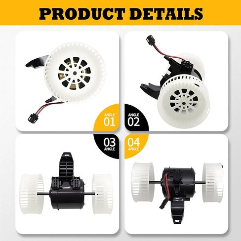 HVAC سخان منفاخ المحرك الجمعية متوافق مع 525i 525xi 528i 528i xDrive 528xi 530i 530xi 535i 535i xDrive 535xi 545i 550i 645Ci 650i M5 M6 700280 PM4075 2311842 in Kuwait