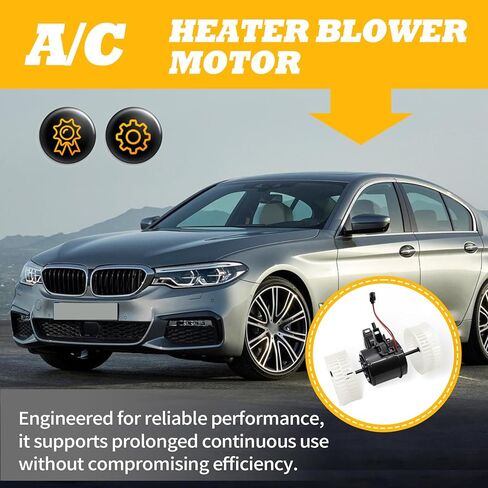 HVAC سخان منفاخ المحرك الجمعية متوافق مع 525i 525xi 528i 528i xDrive 528xi 530i 530xi 535i 535i xDrive 535xi 545i 550i 645Ci 650i M5 M6 700280 PM4075 2311842 in Kuwait