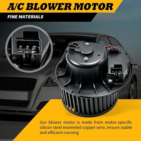 محرك منفاخ HVAC الأمامي متوافق مع A3 Quattro TT Quattro TTS Jetta GTI Golf CC Beetle Eos يستبدل 700241 1K1820015 1K1820015A 1K1820015C 1K1820015G in Kuwait
