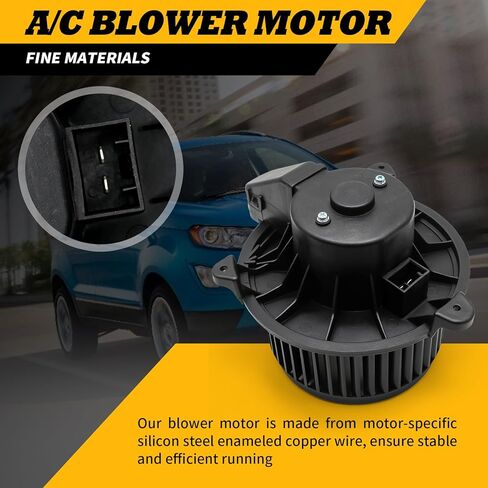 مجموعة محرك منفاخ سخان HVAC متوافقة مع Fiesta 2011-2019 EcoSport 2018-2020 Transit 2015-2019 يستبدل 76962 700288 AV1Z19805C in Kuwait
