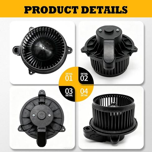 مجموعة محرك منفاخ سخان HVAC متوافقة مع Fiesta 2011-2019 EcoSport 2018-2020 Transit 2015-2019 يستبدل 76962 700288 AV1Z19805C in Kuwait