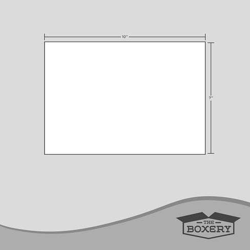 The Boxery 10 3/4 x 6 3/4" Clear Adhesive Backloading Clear/Unprinted Envelopes with Perforation, Label Envelopes/Pouches/Shipping Label Sleeves (500 Pack) in Saudi Arabia
