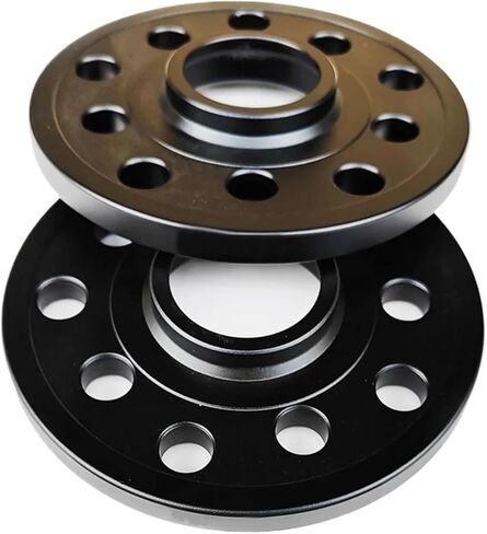 2PCS 30mm Black Hub Centric Wheel Spacers Compatible For VW Golf Rabbit CC 5x100/5x112 57.1 With 10pcs 14X1.5 Widen Wheel Bolts in Kuwait