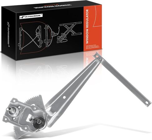 A-Premium Manual Window Regulator Rear Passenger Side Compatible with Toyota Tacoma 2001 2002 2003 2004 in Kuwait