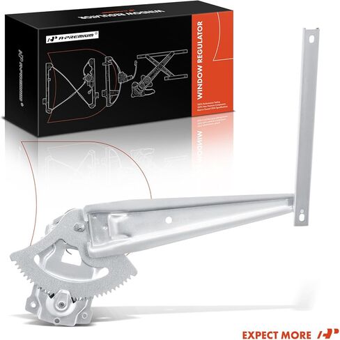 A-Premium Manual Window Regulator Rear Passenger Side Compatible with Toyota Tacoma 2001 2002 2003 2004 in Kuwait