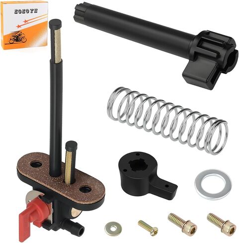 Petcock Fuel Shutoff Valve + Lever Extension W/Spring Kit For Polaris Big Boss Trail Boss Blazer Magnum Scrambler Sportsman 250 300 350 400 425 500 1993-2009 7051006 in Kuwait