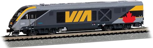 Bachmann Trains - Siemens SCV-42 - TCS DCC WOWSOUND® Equipped Charger Locomotive - VIA Rail Canada™ #2201 - N Scale in Kuwait