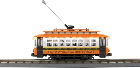 M.T.H. Electric Trains MTH RAILKING Transylvania Traction Bump N GO Trolley W/LEDs O Gauge 30-5226 in Kuwait