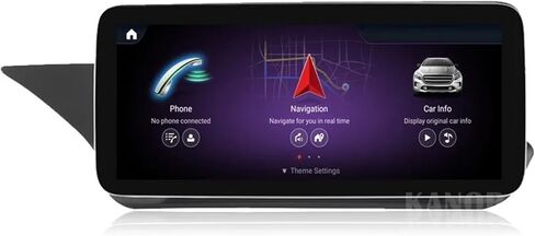 Digital Cluster LCD Dashboard Cockpit Compatible For Benz W212 With Android Car Upgrade Display in Kuwait