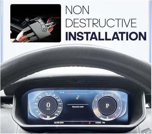 Compatible For Land Rover Discovery 5 2017-2021 Digital Cluster LCD Dashboard Player Cockpit Virtual Instrument in Kuwait