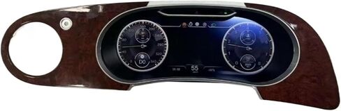 Upgradation Digital LCD Cluster Compatible For Bentley Bentayga Flying Spur Continental GT 2005~2019 Car Dashboard Panel Carplay(Black) in Kuwait