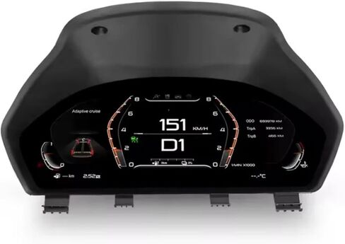 لوحة عرض لوحة LCD للسيارة Linux متوافقة مع BMW F30 F31 F34 F32 F33 F36 سرعة أداة العنقودية الرقمية الأصلية للسيارة in Kuwait