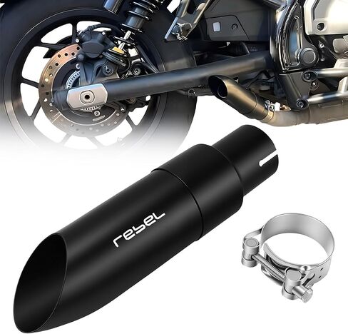 Motorcycle Exhaust Tip Muffler Pipe Compatible with Honda CMX300 CMX500 CMX1100 Rebel 300 500 1100 2017-2023 2024 2025 in Kuwait
