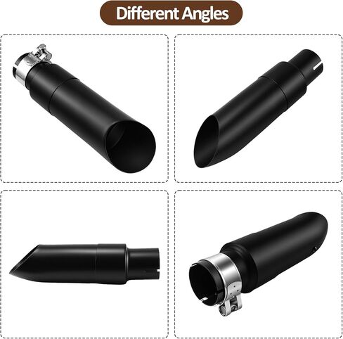 Motorcycle Exhaust Tip Muffler Pipe Compatible with Honda CMX300 CMX500 CMX1100 Rebel 300 500 1100 2017-2023 2024 2025 in Kuwait