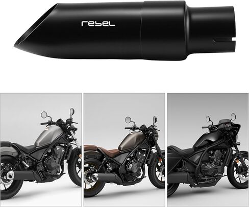 Motorcycle Exhaust Tip Muffler Pipe Compatible with Honda CMX300 CMX500 CMX1100 Rebel 300 500 1100 2017-2023 2024 2025 in Kuwait
