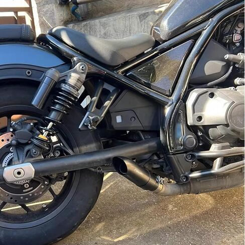 Motorcycle Exhaust Tip Muffler Pipe Compatible with Honda CMX300 CMX500 CMX1100 Rebel 300 500 1100 2017-2023 2024 2025 in Kuwait